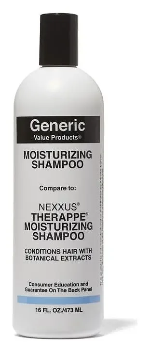 Generic Value Products Moisturizing Shampoo Compare to Nexxus Therappe
