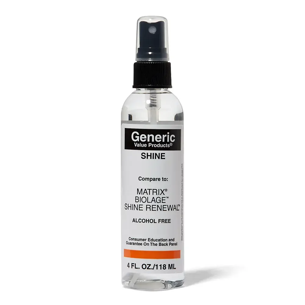 Generic Value Products Shine Compare To Matrix Biolage Shine Renewal