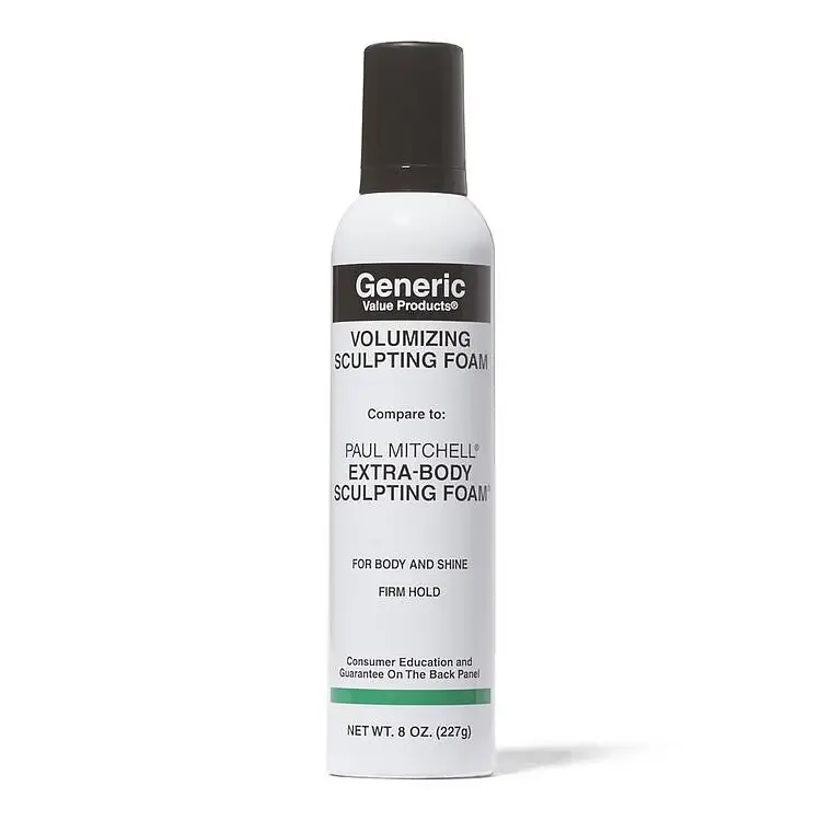 Generic Value Products Volumizing Sculpting Foam Compare To Paul Mitchell Extra Body Sculpting Foam