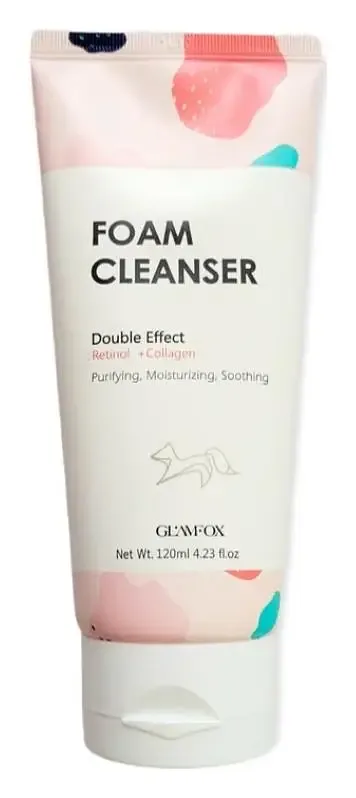 GLAMFOX Foam Cleanser Double Effect Retinol + Collagen