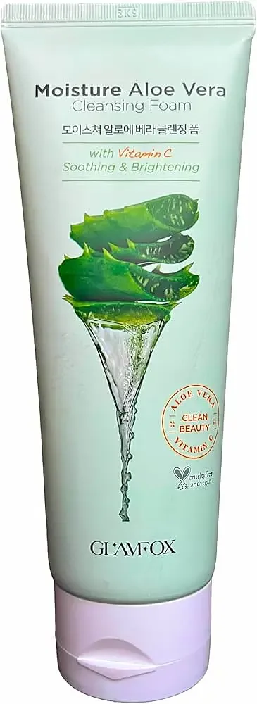 GLAMFOX Moisture Aloe Vera Cleansing Foam