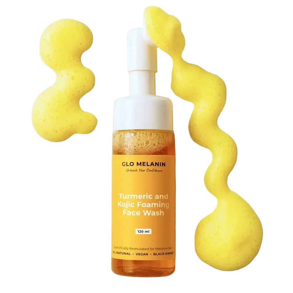Glo Melanin Turmeric And Kojic Foaming Face Wash