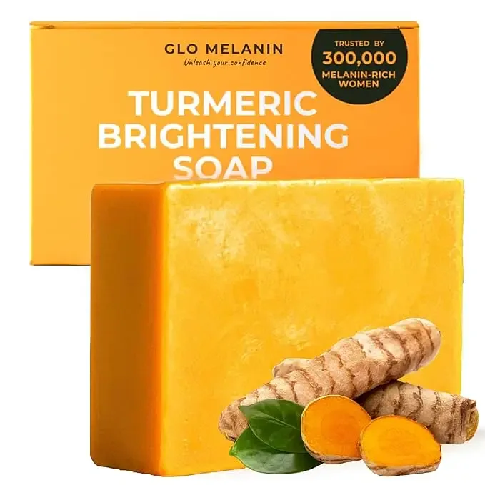 Glo Melanin Turmeric Brightening Soap
