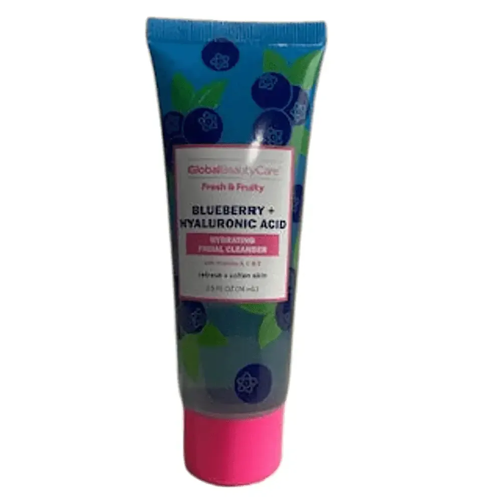 Global Beauty Care Blueberry + Hyaluronic Acid Hydrating Facial Cleanser