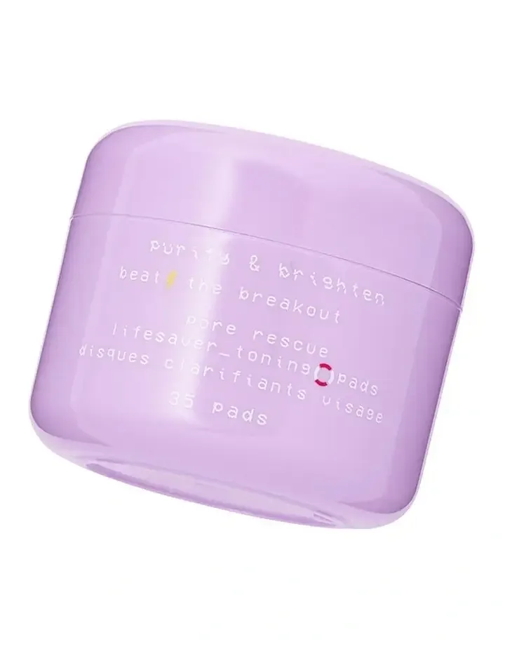 Glow Hub Beauty Purify & Brighten Pore Rescue Toning Pads