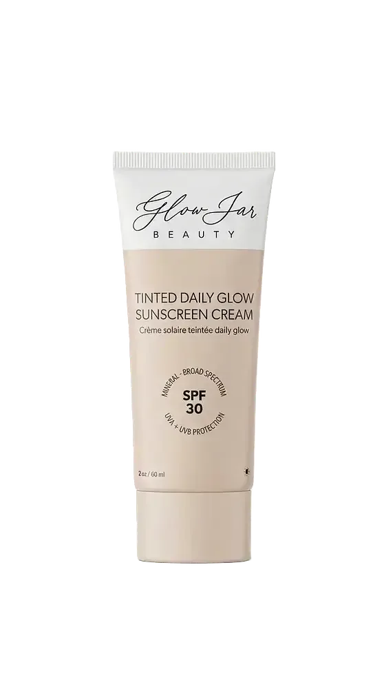 Glow Jar Beauty Tinted Daily Glow Sunscreen Cream SPF 30