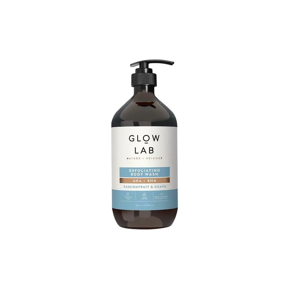 Glow Lab Exfoliating AHA + BHA Active Body Wash