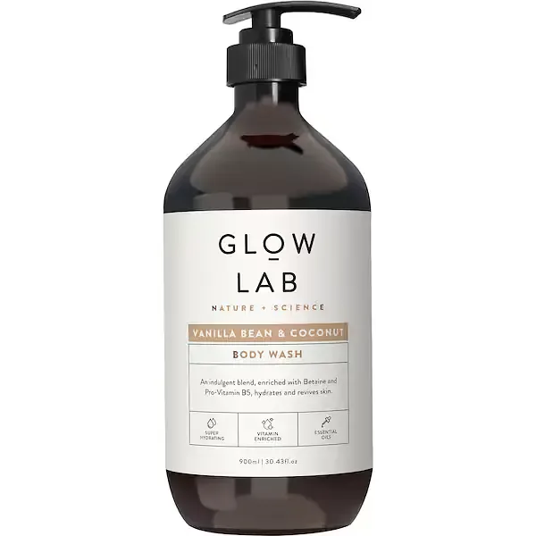 Glow Lab Vanilla Bean & Coconut Body Wash