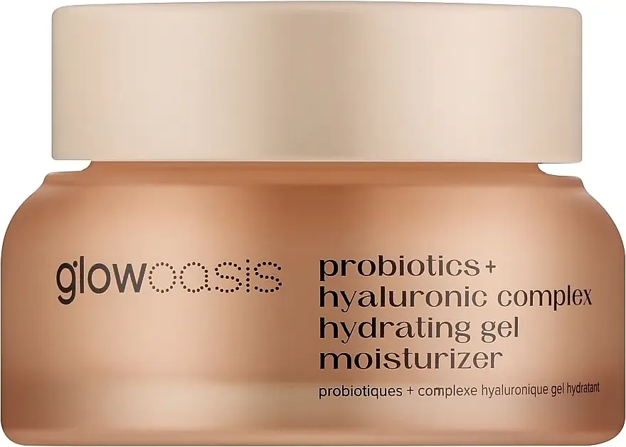 Glow Oasis Probiotics + Hyaluronic Complex Hydrating Gel Moisturizer