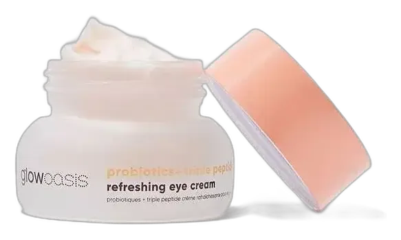 Glow Oasis Probiotics + Triple Peptide Refreshing Eye Cream