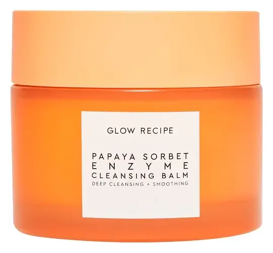 Glow Recipe Papaya Sorbet Smoothing Enzyme Cleansing Balm
