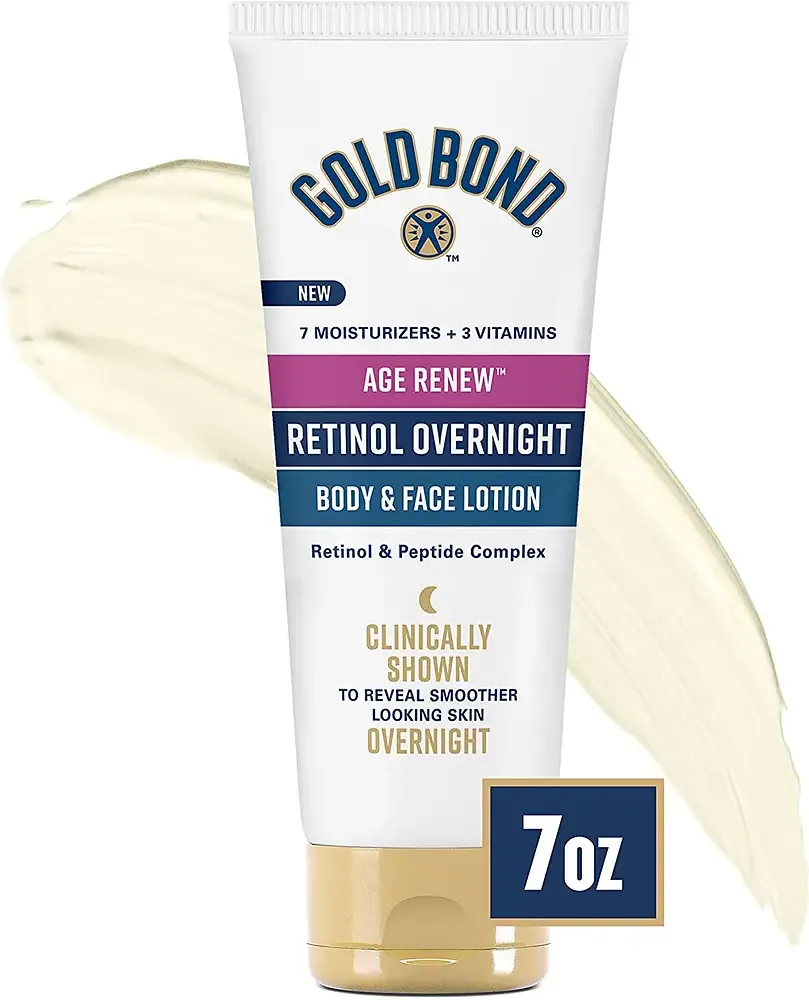 Gold Bond Age Renew Retinol Overnight Body & Face Lotion