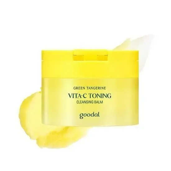 GOODAL Green Tangerine Vita-C Toning Cleansing Balm