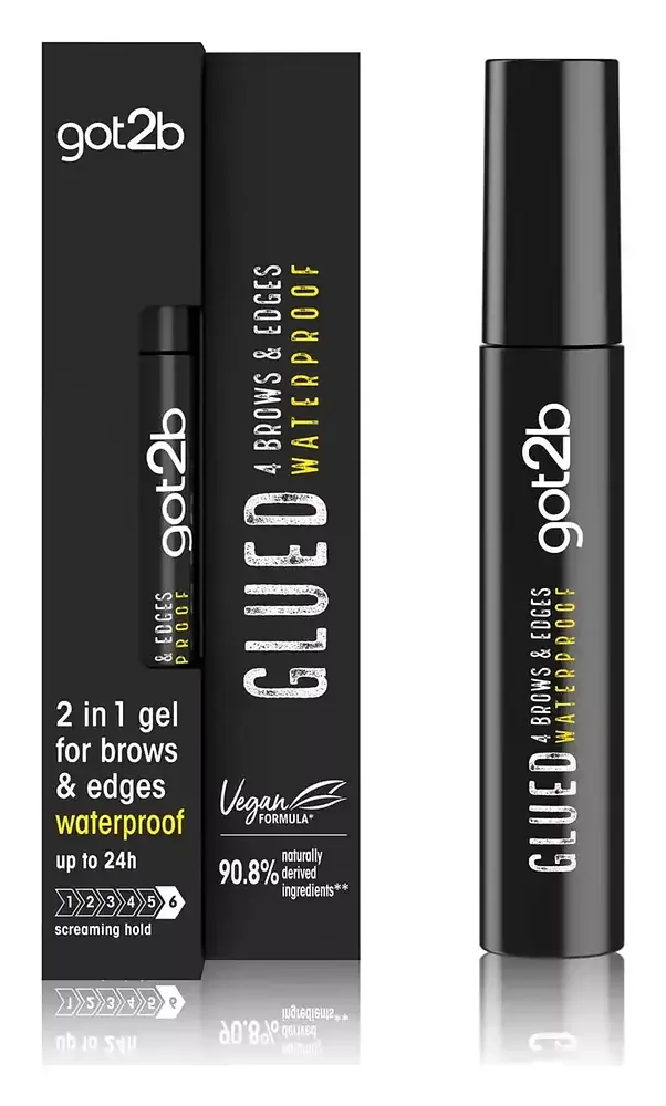 got2b Glued 2 In 1 Gel 4 Brows & Edges Waterproof