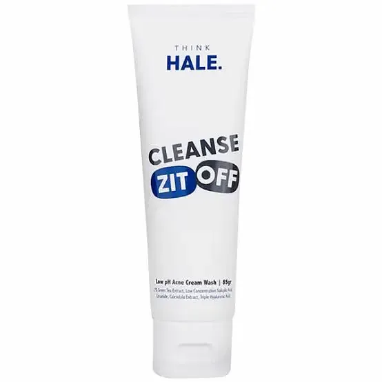 HALE Cleanse Zit Off Low pH Acne Cream Cleanser