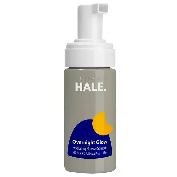 HALE Overnight Glow Exfoliating Mousse Solution