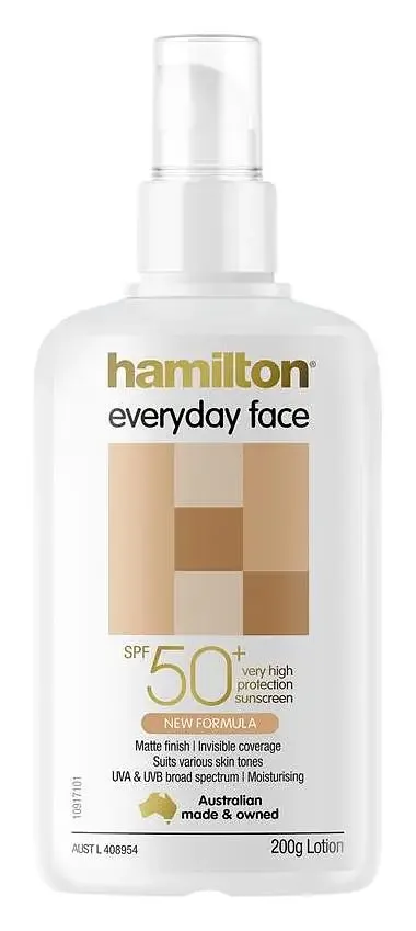 Hamilton SPF 50+ Everyday Face Cream
