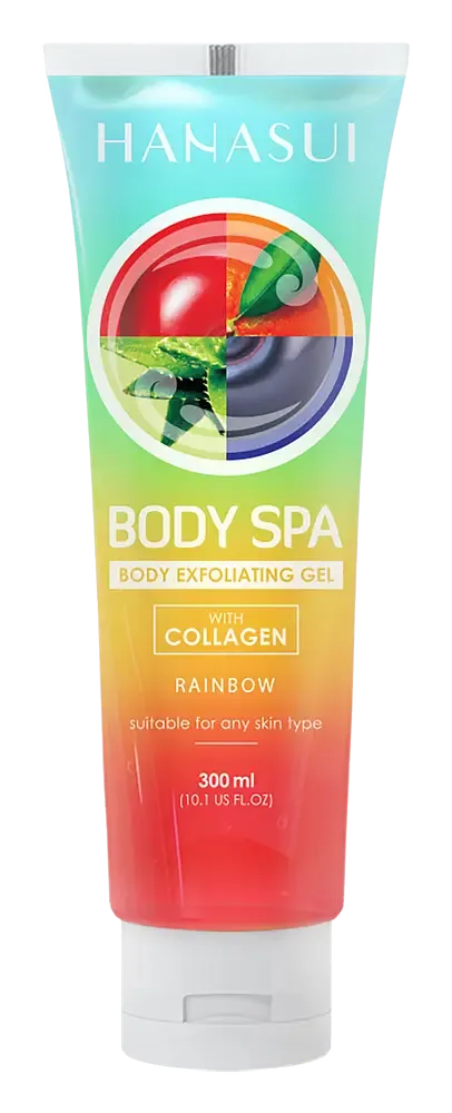 Hanasui Body Spa Exfoliating Gel Rainbow