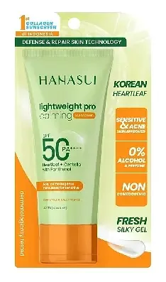 Hanasui Lightweight Pro Calming Sunscreen SPF 50