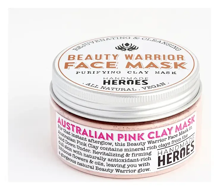 Handmade Heroes Australian Pink Clay Mask