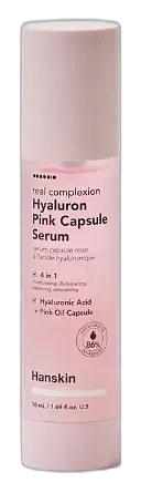 Hanskin Real Complexion Hyaluron Pink Capsule Serum
