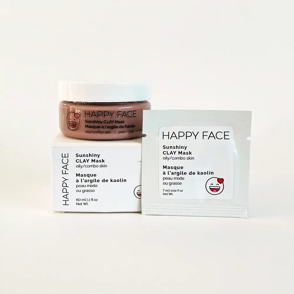 Happy Face Skincare Sunshiny CLAY Mask