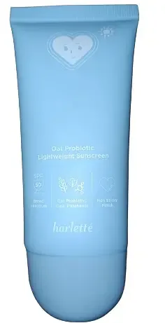 Harlette Oat Probiotic Lightweight Sunscreen SPF 50