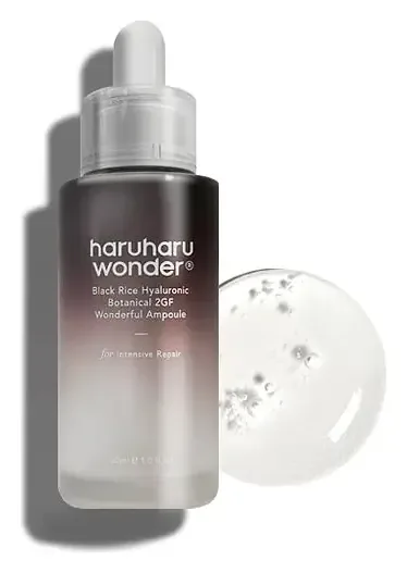 Haruharu Wonder Black Rice Hyaluronic Botanical 2GF Wonderful Ampoule