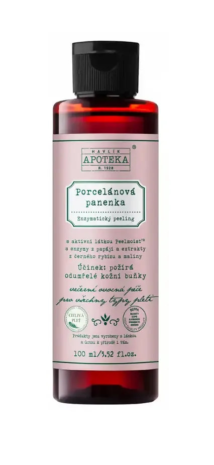 Havlík Apoteka Porcelánová Panenka Enzymatický Peeling
