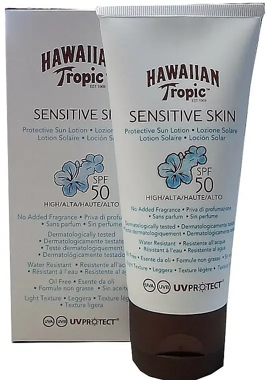 Hawaiian Tropic Sensitive Skin SPF 50