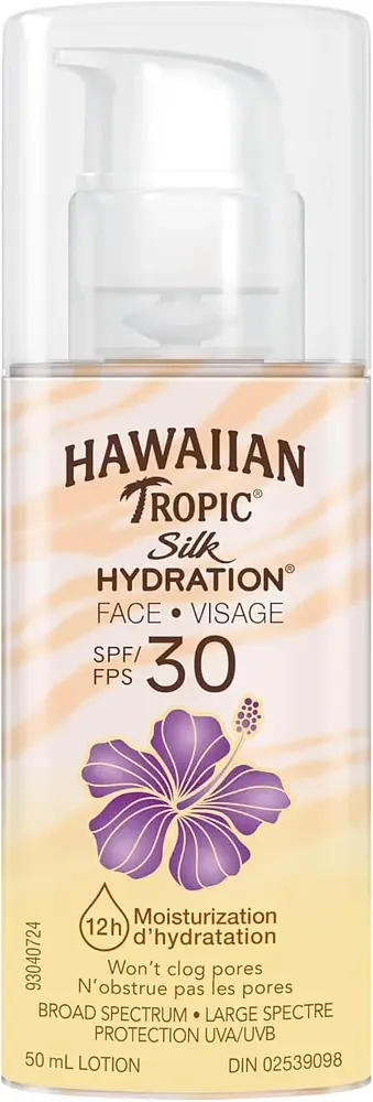 Hawaiian Tropic Silk Hydration Face Sunscreen SPF 30