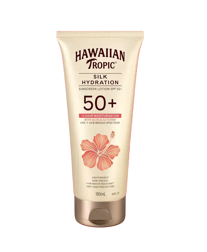 Hawaiian Tropic Silk Hydration Sunscreen Lotion SPF 50+