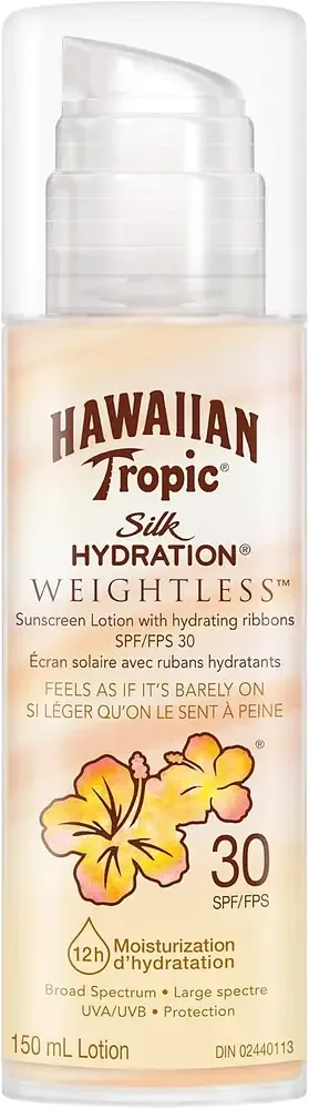 Hawaiian Tropic Silk Hydration Weightless Sunscreen SPF 30