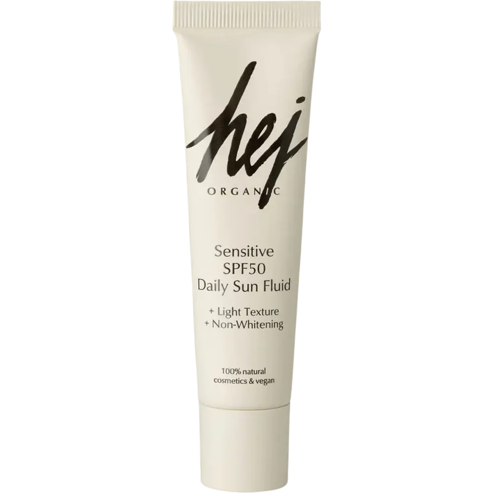 Hej Organic Sensitive SPF 50 Daily Sun Fluid