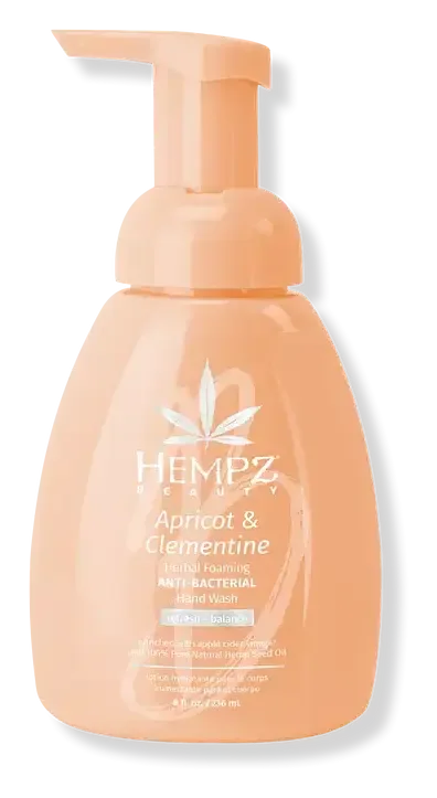 Hempz Apricot & Clementine Herbal Foaming Anti-Bacterial Hand Wash