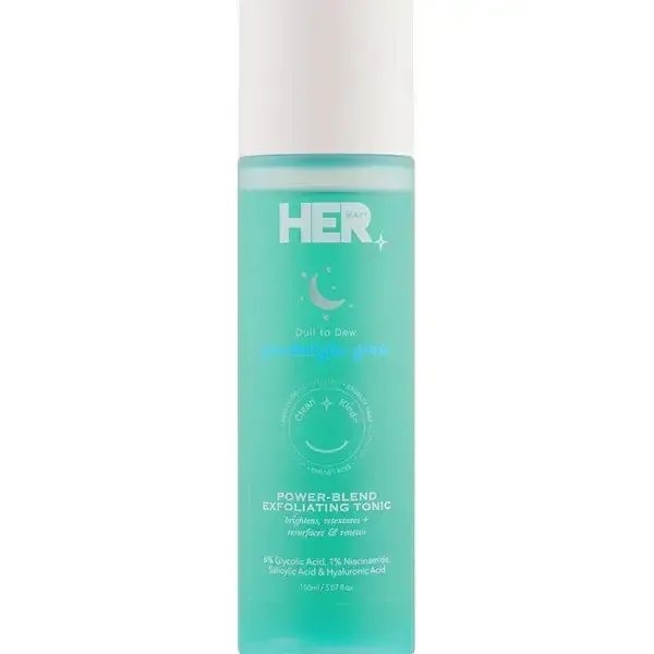 Her Beauty Goodnight Glow Powerblend Exfoliating Tonic