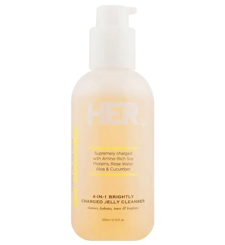 Her Beauty Soy Smoothie 4In1 Brightly Charged Jelly Cleanser