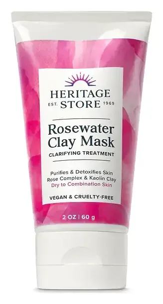 Heritage Store Rosewater Clay Mask
