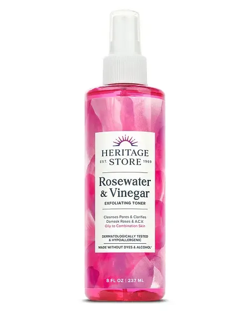 Heritage Store Rosewater & Vinegar Exfoliating Toner