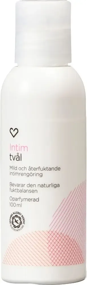 Hjärtats Intim Tvål Oparfymerad