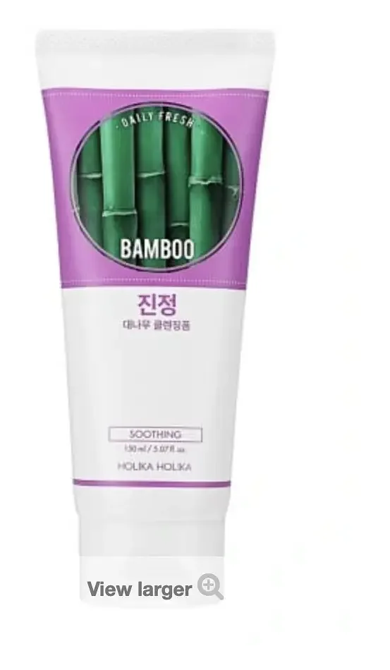 HOLIKA HOLIKA Daily Fresh Bamboo Cleansing Foam