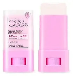 HOLIKA HOLIKA Less On Skin Redness Calming Cica Sun Stick SPF50