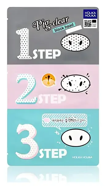 HOLIKA HOLIKA Pig Clear Black Head 3-Step Kit