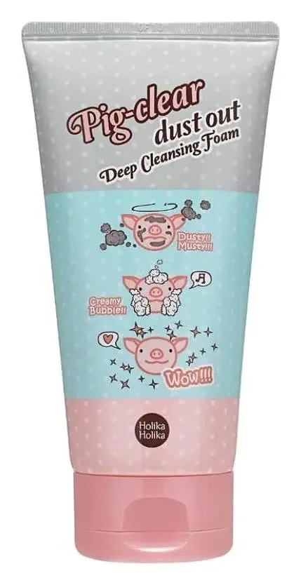 HOLIKA HOLIKA Pig-clear Dust Out Deep Cleansing Foam