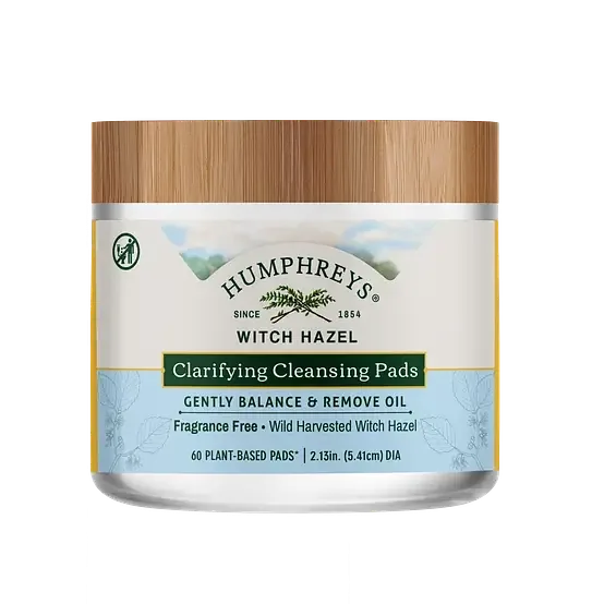 Humphrey's Witch Hazel Fragrance Free Clarifying Cleansing Pads