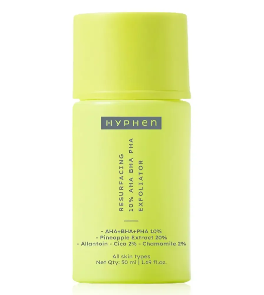 Hyphen Resurfacing 10% AHA BHA PHA Exfoliator