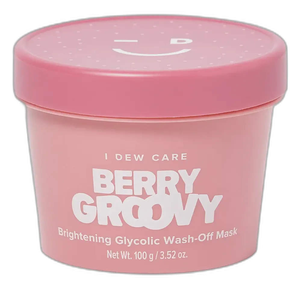 I Dew Care Berry Groovy Brightening Glycolic Wash-Off Mask