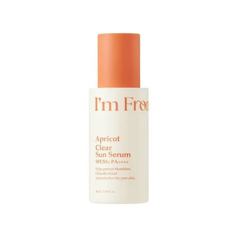 I'M FROM Apricot Clear Sun Serum SPF 50+