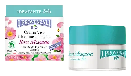 I Provenzali Crema Viso Idratante Biologica Rosa Mosqueta