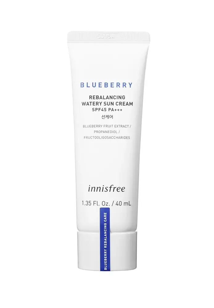 INNISFREE Blueberry Rebalancing Watery Sun Cream SPF45